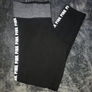 Pink Victoria’s Secret Cotton Legging